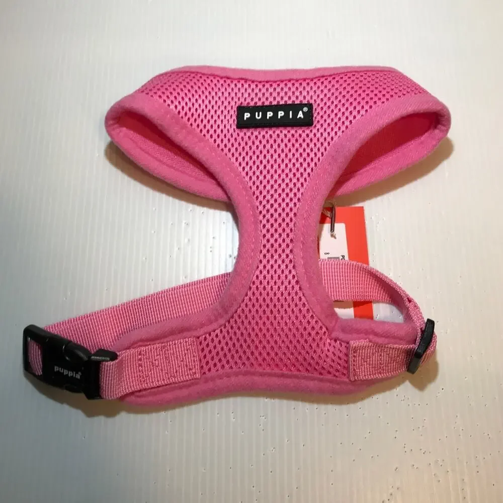 NWT Puppia Pink Dog Soft Harness M